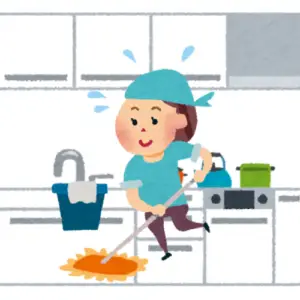 キッチン清掃