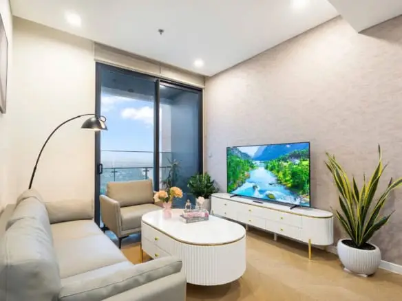 LUMIERE RIVERSIDE E棟30F【3BED】リビング