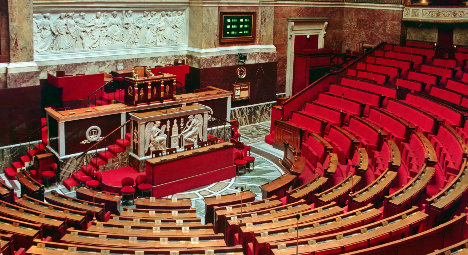 ベトナムの国会議事堂の会議室